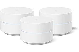 
   Best Selling Whole Home & Mesh Wi-Fi Systems
   - Google Wifi - AC1200 - Mesh WiFi System - Wifi Router - 4500 Sq Ft Coverage - 3 pack