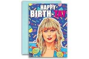 
   Best Selling Handmade Home & Kitchen Products
   - Taylor Swift Inspired Parody Birthday Card Birth-TAY 5x7 inches w/Envelope