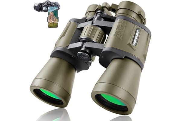 
   Best Selling Binoculars
   - FREE SOLDIER 20x50 Military Binoculars for Adults with Smartphone Adapter - Compact Waterproof Tactical Binoculars for Bird Watching Hunting Hiking Concert Travel Theater with BAK4 Prism FMC Lens, Mud