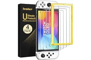 
   Best Selling Climate Pledge Friendly: Electronics
   - ivoler 4-Pack Tempered Glass Screen Protector Designed for Nintendo Switch OLED Model 2021&2023 with [Alignment Frame] Transparent HD Clear[Updated Version] Screen Protector for Switch OLED 7