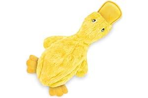 
   Best Selling Dog Squeak Toys
   - Best Pet Supplies Crinkle Dog Toy for Small, Medium, and Large Breeds, Cute No Stuffing Duck with Soft Squeaker, Fun for Indoor Puppies and Senior Pups, Plush No Mess Chew and Play - Yellow