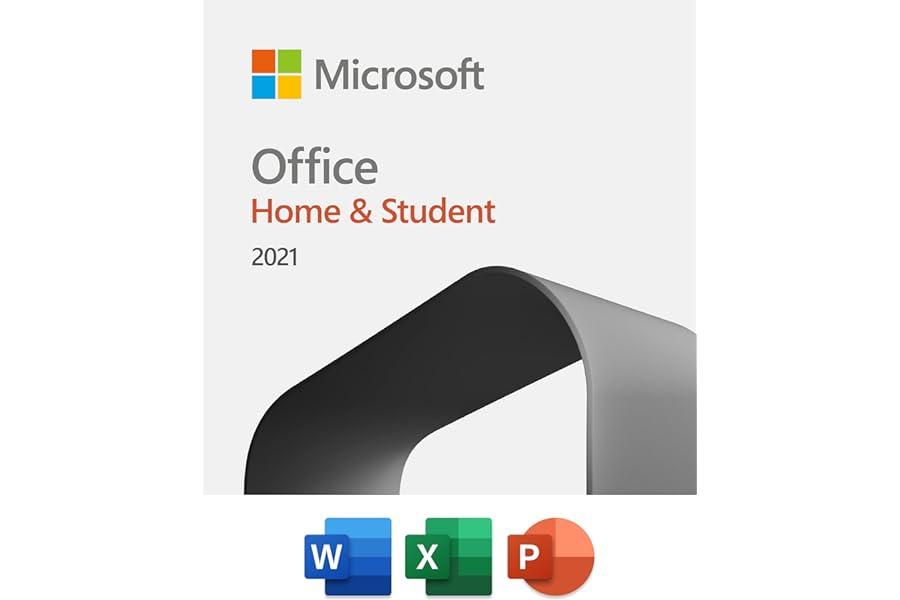 Business & Office Management - Microsoft Office Home & Student 2021 | Classic Apps: Word, Excel, PowerPoint | One-Time purchase for 1 PC/MAC | Instant Download