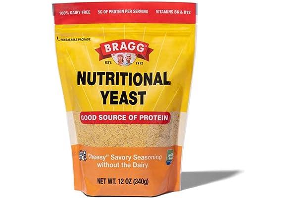 
   Best Selling Unique Grocery
   - Bragg Premium Nutritional Yeast Seasoning - Vegan, Gluten Free – Good Source of Protein & Vitamins – Nutritious Savory Parmesan Cheese Substitute (Original, 12 Ounce (Pack of 1))