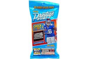 Sports Collectible Trading Card Boxes - 2021 Panini Prestige Football 30-Card Value Pack