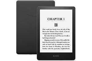 Kindle E-readers - Kindle Paperwhite (16 GB) – Now with a 6.8" display and adjustable warm light – Black