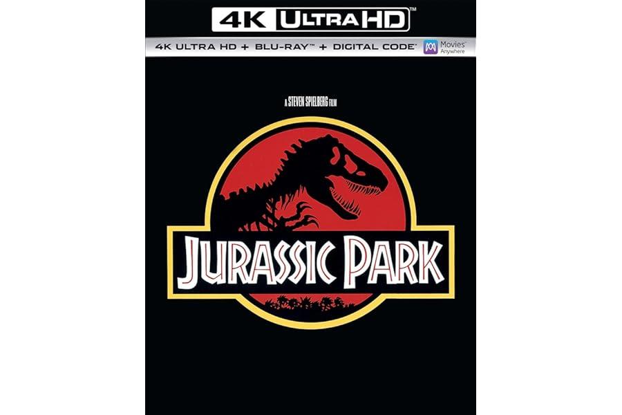 Action & Adventure Blu-ray Discs - Jurassic Park - 4K Ultra HD + Blu-ray + Digital [4K UHD]