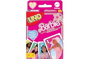 
   Best Selling Dedicated Deck Card Games
   - Mattel Games UNO Barbie The Movie Card Game, Inspired by the Movie for Family Night, Game Night, Travel, Camping and Party