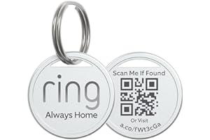 Smart Home Security & Lighting - Introducing Ring Pet Tag | Easy-to-use tag with QR code | Real-time scan alerts | Shareable Pet Profile | No subscription or fees