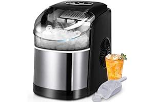 
   Best Selling Ice Makers
   - FREE VILLAGE Ice Maker Machine for Countertop 9 Ice Ready in 6 Mins, 26Lbs/24H, Self-Cleaning Function, Portable Ice Maker with Ice Scoop & Basket for Home/Party/Camping (Black)