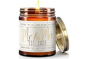 
   Best Selling Candles
   - Wedding Gifts for Couples 2023, Mr and Mrs Gifts - 