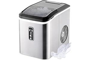 
   Best Selling Ice Makers
   - EUHOMY Compact Potable Electric Ice Maker Machine with Ice Scoop and Basket - Countertop, 26 lbs in 24 Hours, 9 Cubes Ready in 8 Mins. Perfect for Home/Kitchen/Office.(Sliver)