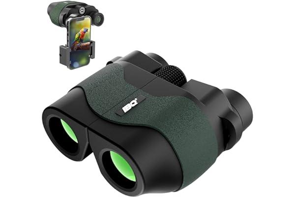 
   Best Selling Binoculars
   - IBQ Binoculars for Adults,12x30 Binoculars with Upgraded Phone Adapter, Compact Binocular for Bird Watching,Small Binoculars for Kids,with Daily Waterproof,Outdoor Sport,Hunting,Theater and Concerts