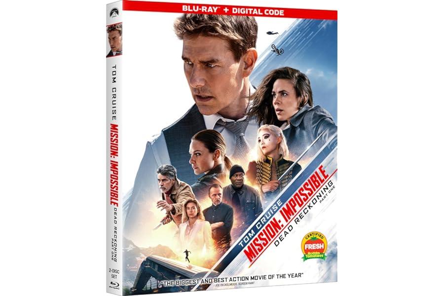 Action & Adventure Blu-ray Discs - Mission:Impossible - Dead Reckoning Part One [Blu-ray]