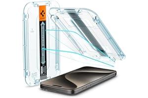 
   Best Selling Climate Pledge Friendly: Electronics
   - Spigen Tempered Glass Screen Protector [GlasTR EZ FIT] designed for iPhone 15 Pro Max [Case Friendly] - 2 Pack