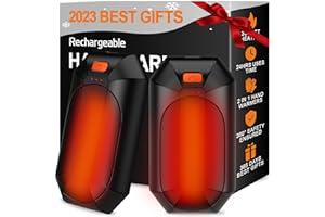 Single Golf Irons - 2 Pack Hand Warmers Rechargeable,Portable Electric Hand Warmers Reusable,USB Handwarmers,Outdoor/Indoor/Working/Studying/Camping/Hunting/Golf/Pain Relief/Gifts for Men Women Kids Christmas (Frosted)