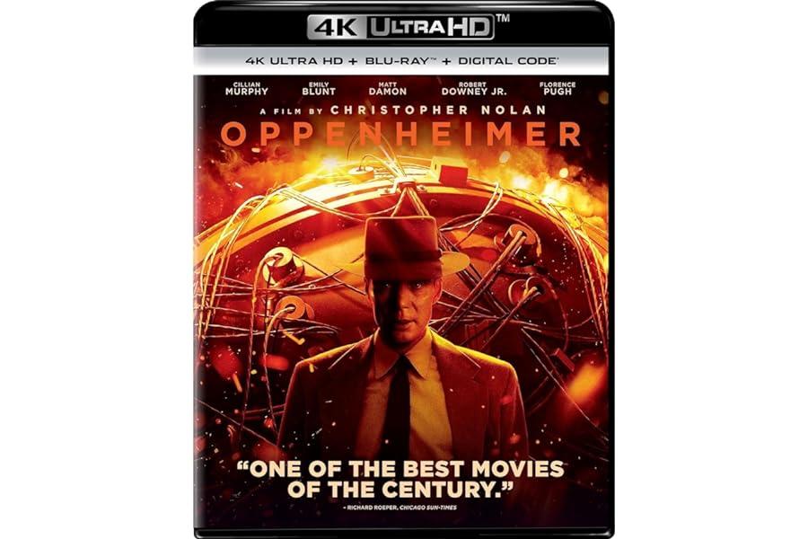 Military & War (Movies & TV) - Oppenheimer - 4K Ultra HD + Blu-ray + Digital [4K UHD]