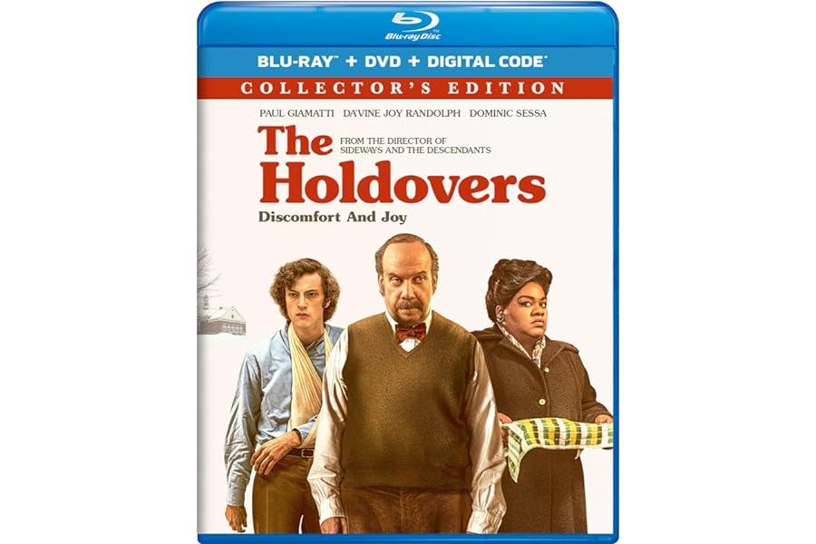 Drama Blu-ray Discs - The Holdovers (Blu-ray + DVD + Digital)